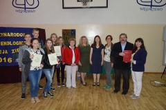 Uczniowie z Niemenczyna i Niemieża na XI Międzynarodowym Turnieju Ekologicznym „Nadzieja Ziemi“ w Węgorzewie